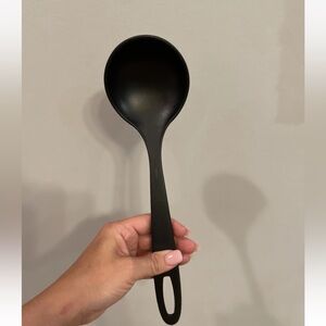 Tramontina Ability Nylon Conchal Ladlel Spoon Black Stir‎